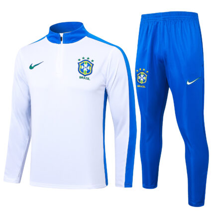 Brazil Full Zip-Up Training Tracksuit ?C Jacket & Pants Set