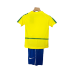 Brazil YOUTH 2002 Classic Home Jersey