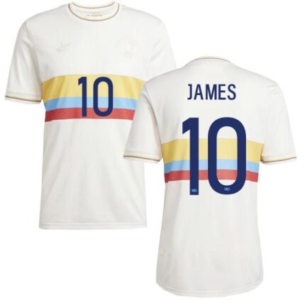 James Colombia Centenary Special Edition Jersey - White
