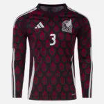 C. Motes Mexico 24/25 Long Sleeve Home Jersey